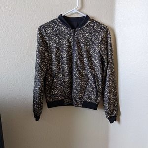 Lululemon Women's Party Bomb Reversible Jacket in Shimmy Shimmer Multi Black